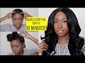 How to Full Sew In With Lace Closure in 10 Minutes Tutorial For Beginners! EASY Protective Styles