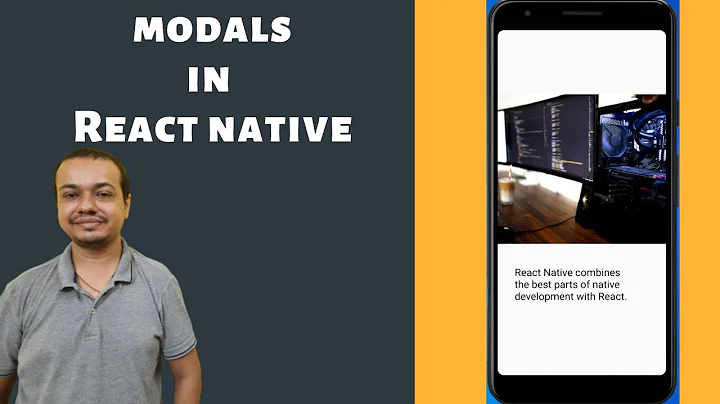 🔴 Learn to create Modals in React Native App