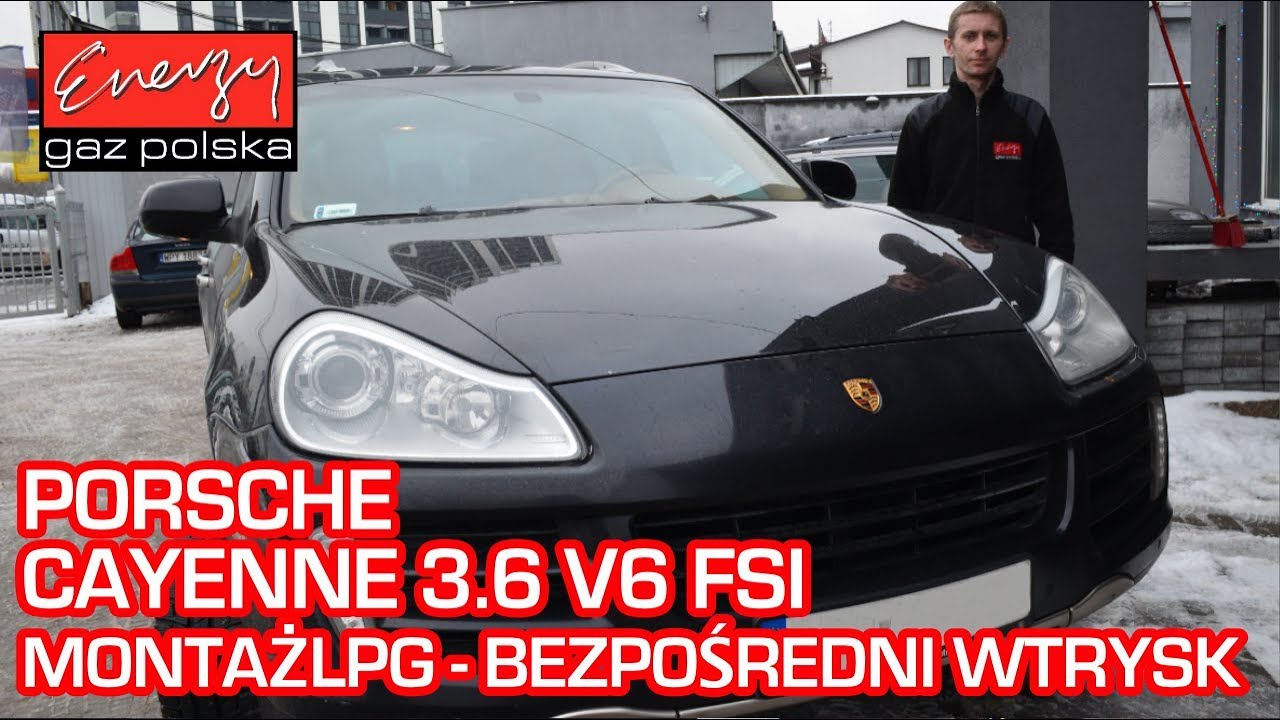 Montaż LPG Porsche Cayenne 3.6 FSI 290KM bezpośredni