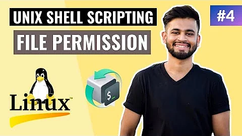 Unix / Linux File Permission | Lecture #4 | Unix Shell Scripting Tutorial