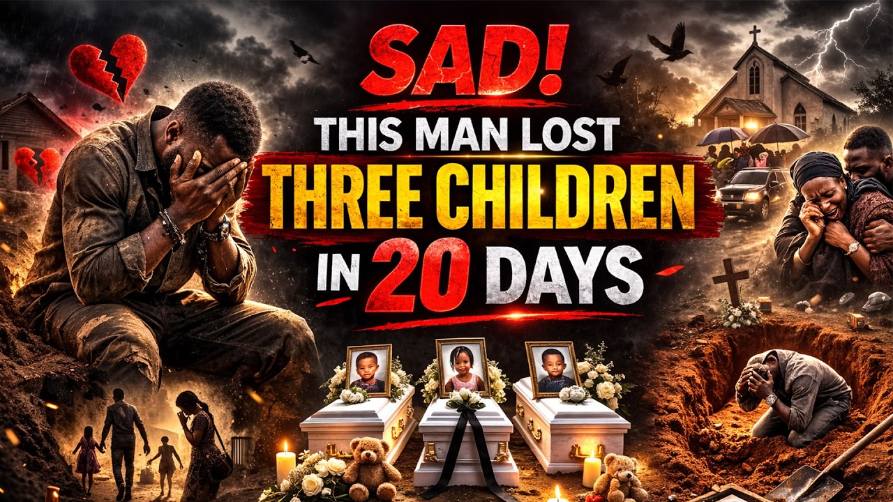 Печально! 😢 Этот мужчина потерял троих детей за 20 дней || Апостол Джонсон Сулеман