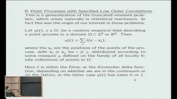 Extension of measures: Classical and Quantum - Joel Lebowitz