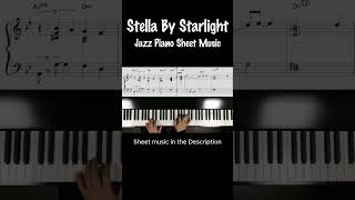 Stella By Starlight #jazzpiano #pianosheetmusic #piano