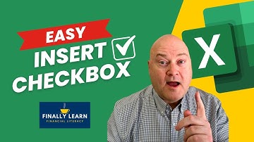 How to Insert Checkbox in Excel: Easy Method