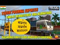 🚦🚂Twins WDP4D Leads 11098 Madgaon To Dharwad Poorna Express Via Dudhsagar Waterfall #trainsimulator