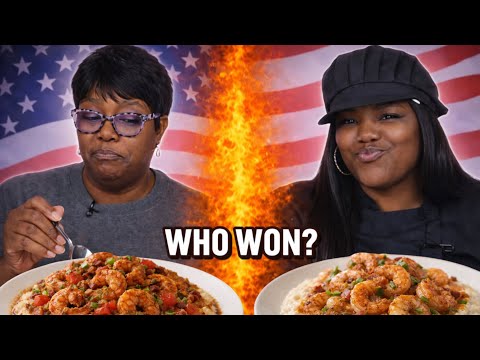 Auntie vs Auntie: We try each other’s Shrimp & Grits