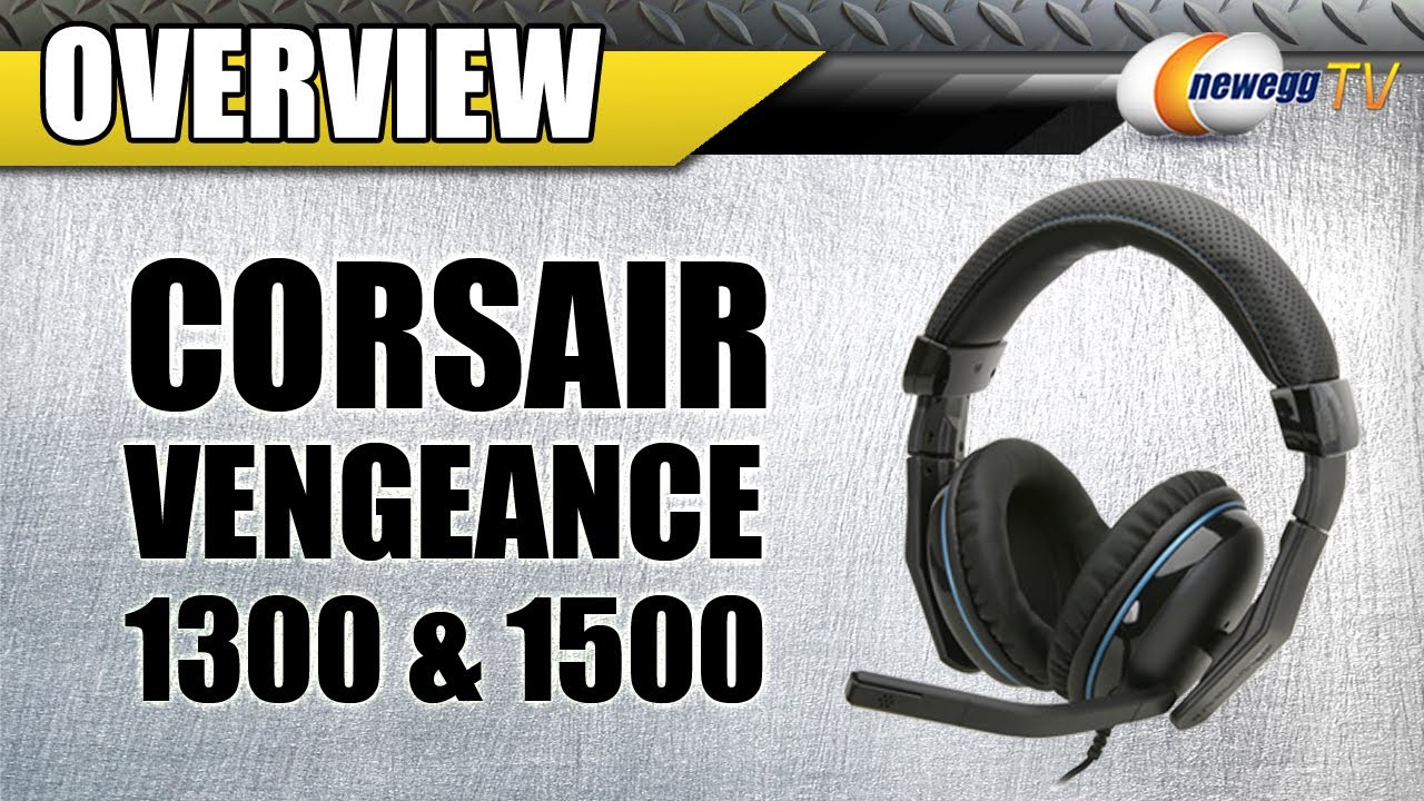 Corsair Vengeance 1500 Circumaural Dolby 7.1 Gaming Headset - Newegg.com