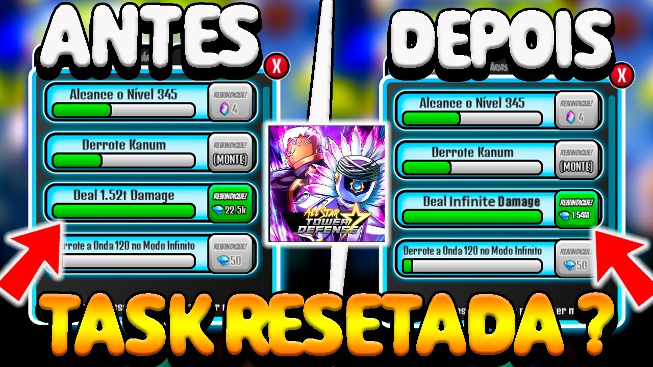 RESET DMG TASK TODO SOBRE LA UPDATE ALL STAR