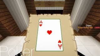 Minecraft Poker 2 (2 to 4 players) [Minigame] 1500 Sub Special