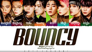 ATEEZ (에이티즈) - 'BOUNCY (K-HOT CHILLI PEPPERS)' Lyrics [Color Coded_Han_Rom_Eng]