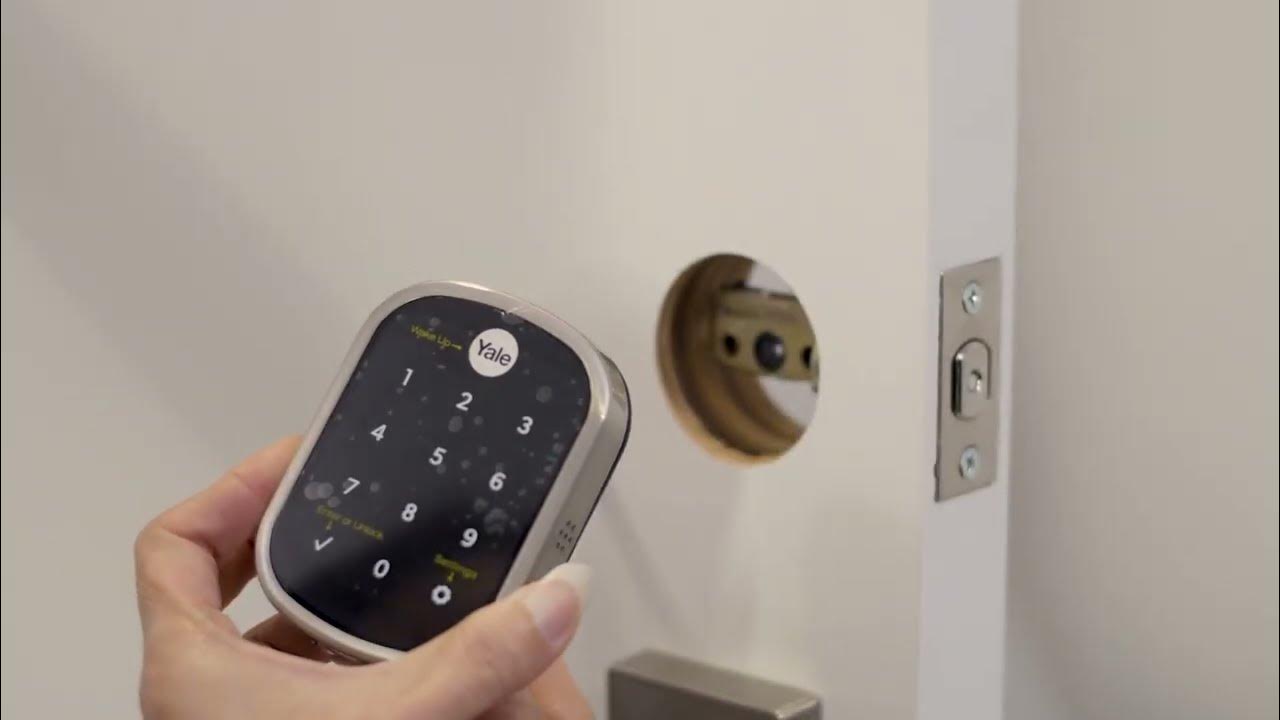 How to install the Yale Assure Lock® and Assure Lock® SL YouTube