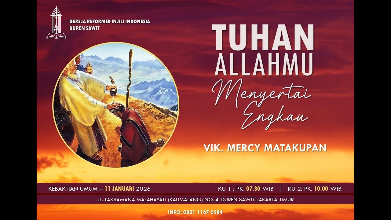 Tuhan Allahmu Menyertai Engkau l Vik. Mercy Matakupan, S.Th.