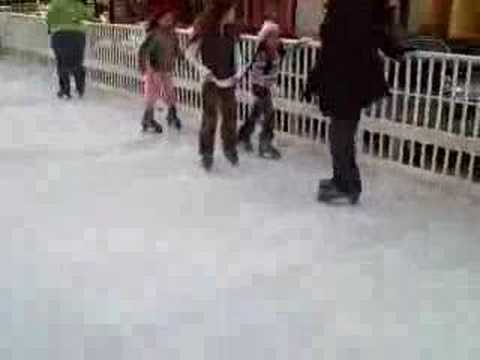 Ice Skating at Horton Plaza