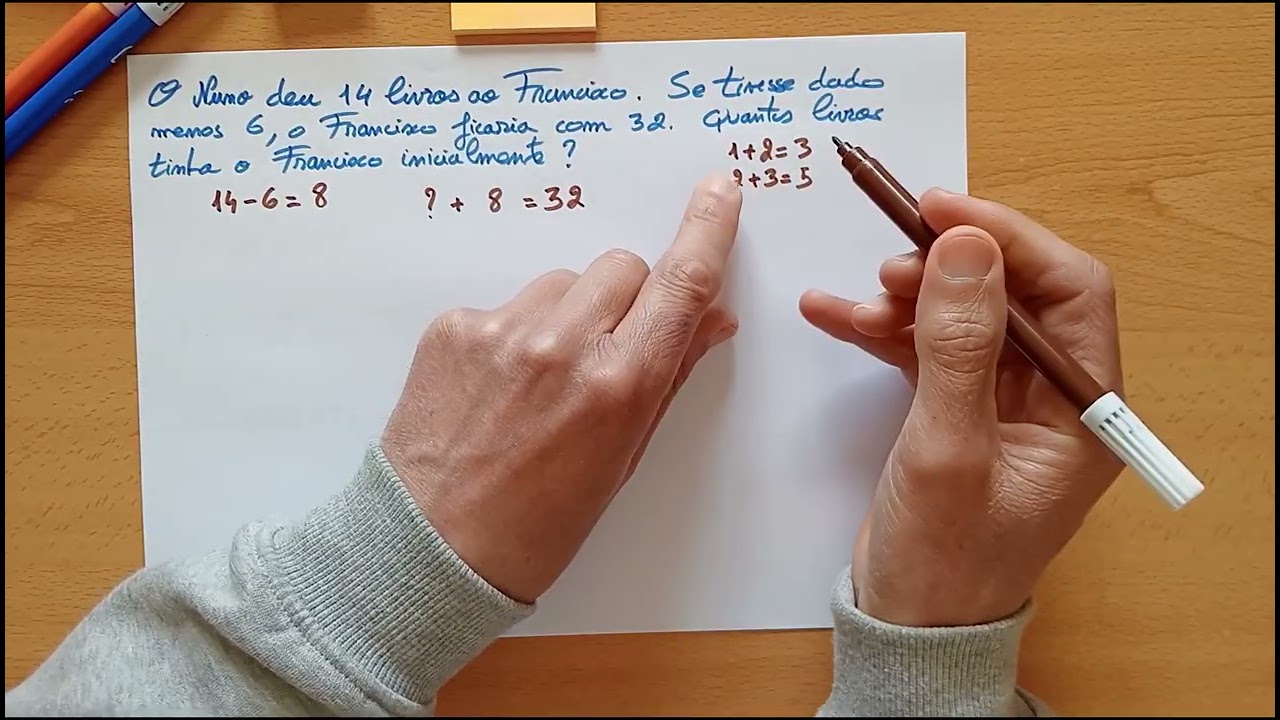 Quantos Livros tinha o Francisco inicialmente se o Nuno tivesse dado menos 6 ??