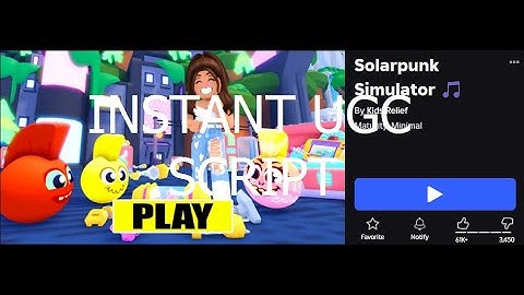 Roblox Solarpunk Simulator UPDATED instant UGC script [Roblox Exploiting]