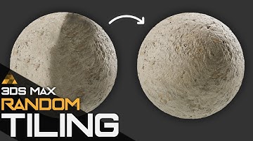 3Ds Max 2021 New Features - Bitmap Random Tiling
