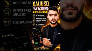 XAUUSD Live Scalping 🔥 1-Minute TF | Drop Base Drop Strategy | Price Action Analysis