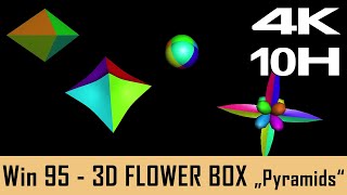 Windows 95 Screensaver - 3D Flower Box - 