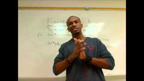 Data Structures Midterm Video 4 Free Store(Heap)