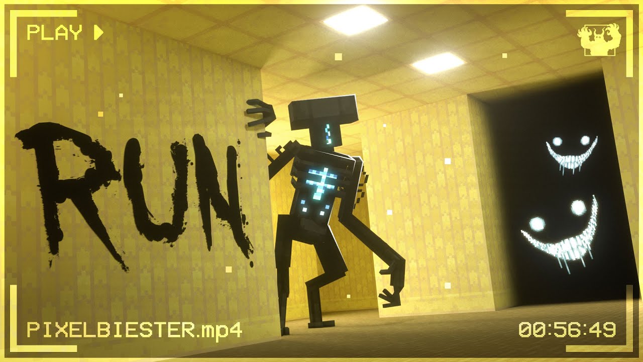 Survive the Backrooms: Hunted Update Minecraft Map