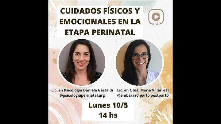 Psicologa Perinatal "CUIDADOS FISICOS Y EMOCIONALE...