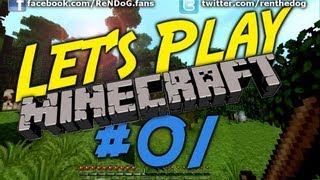 Minecraft Survival Let's Play [S1 Episode 1] - Unlucky cows, Rainforests and Mole Holes!