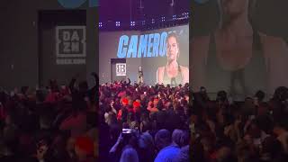 Chantelle Cameron ring walk vs Katie Taylor 2