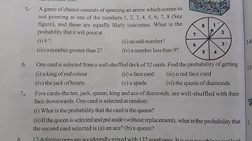 Probability exercise 13.2. Q6 || sri pragna
