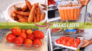 How To Store Fruits And Vegetables For Weeks! screenshot 5