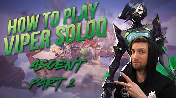 How to play Viper in SoloQ - VIPER ASCENT LINEUPS AND SETUPS Part 1