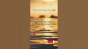 Guys may use humor to diffuse tense situations #shorts #emotions