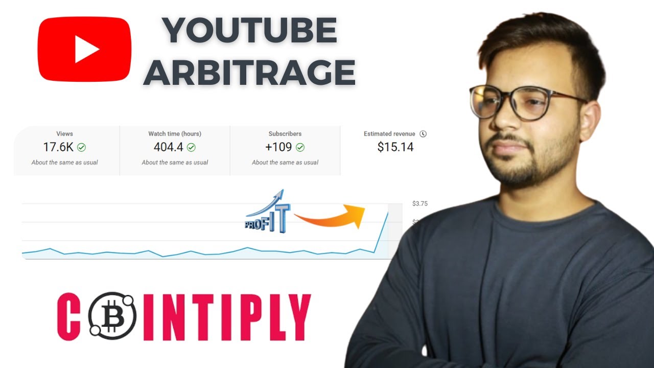 YouTube Arbitrage 2025 | YouTube Arbitrage Earnings With Cointiply | YouTube CPM Work New Method