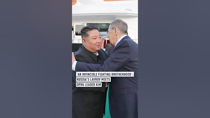 'An invincible fighting brotherhood': Russia's Lavrov meets DPRK leader Kim