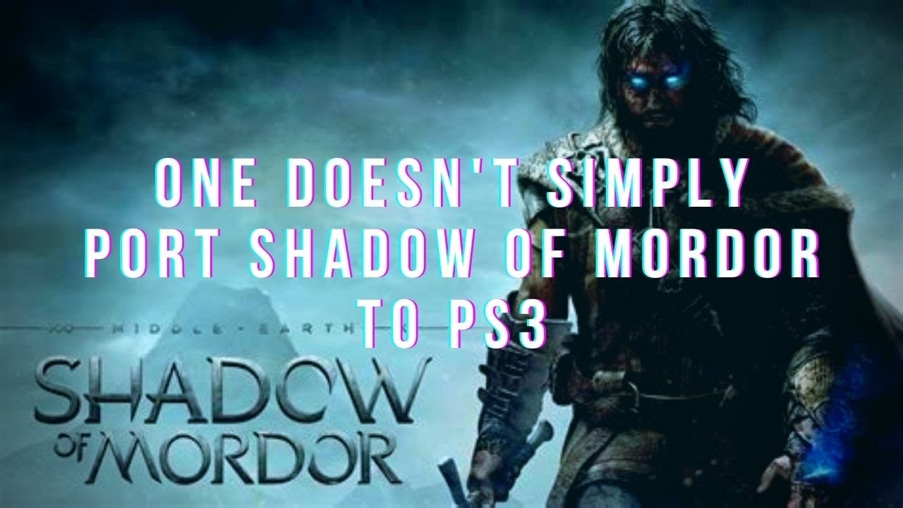  Middle Earth: Shadow of Mordor - PlayStation 3 : Whv