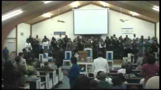Video thumbnail of "GSMBC Mass Choir singing Come See Where He Lay"