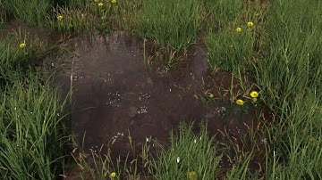 Lightwave Rain, Splash and Ripple