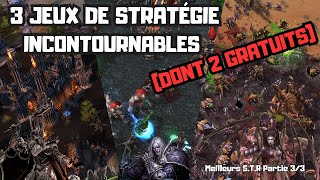 TOP 3 jeux de stratégie FANTASY/SF : SEIGNEUR DES ANNEAUX BFME / WARCRAFT 3 / STARCRAFT 2