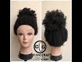 Would you like to slay this natural look this season/ natural hair/ crochet wig with kinky hair.