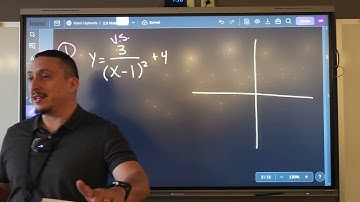 2.9 - Reciprocal Function - Find vertical and horizontal asymptotes