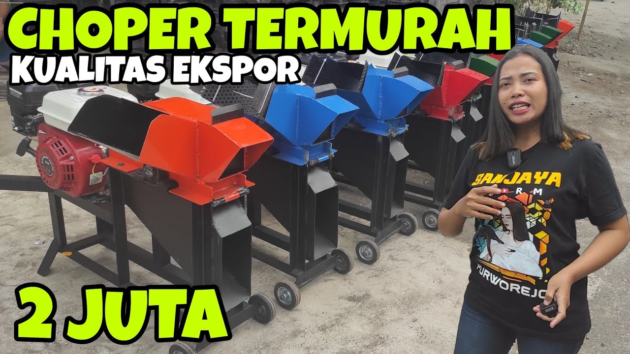 CACAH RUMPUT PALING DI CARI‼️HEMAT WAKTU - DAN BANYAK UNTUNGNYA