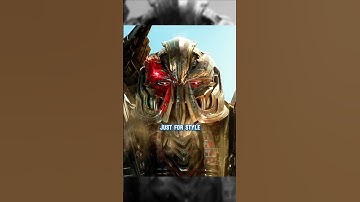 The battle mask on Megatron’s knight body works perfectly #transformers #megatron #tlk