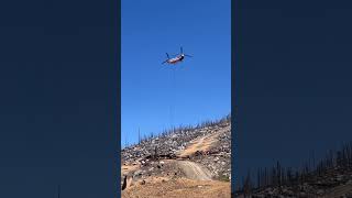 Heli logging by Columbia Helicopters #logging #helicopter #chinook