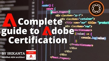 AEM Certifications | Get Certified in AEM Today | Complete guide for AEM Certification