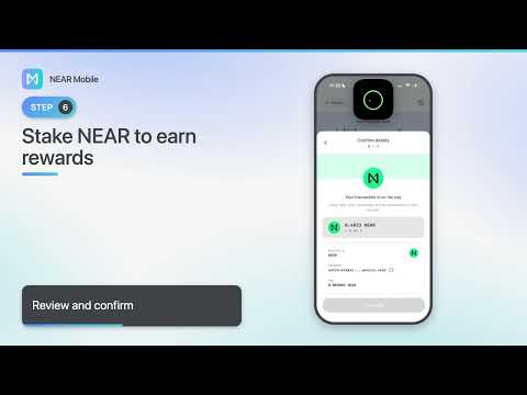 How to Stake NEAR on Your Phone and Earn Rewards | NEAR Mobile