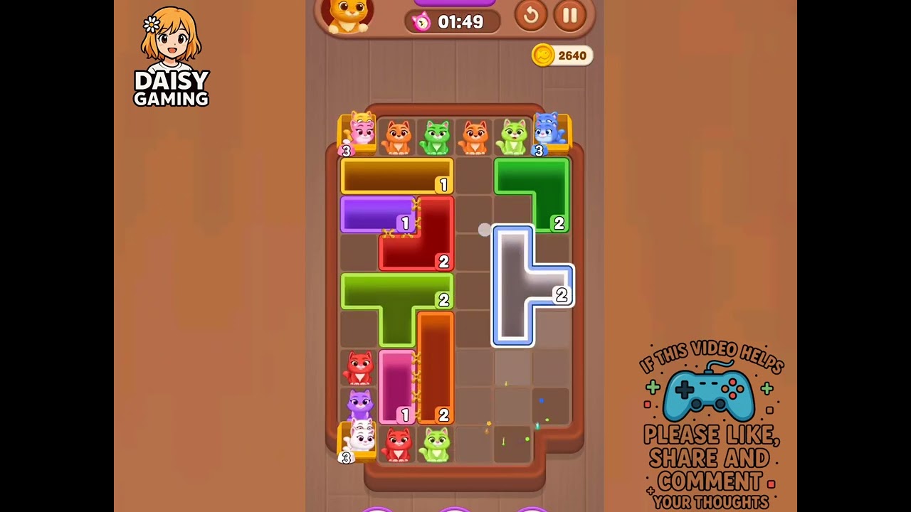 Catdom Color Hole Level 62 Walkthrough