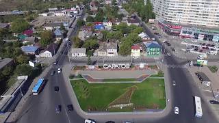 Полет над Саратовом -аэросъемка Саратова с квадрокоптера