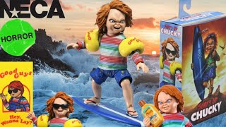 NECA SURFS UP CHUCKY ULTIMATE FIGURE!! & HORROR ROOM UPDATE