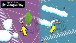 ЧИСТИМ СНЕГ БЕЗ ЛОПАТЫ ДРИФТ МАШИНЫ ЧИСТЯТ СНЕГ ОБЗОР АРКАДЫ SNOW DRIFT ANDROID GAMEPLAY screenshot 2