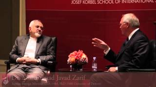 A Conversation with University of Denver Alumnus and Iranian Foreign Minister Mohammad Javad Zarif