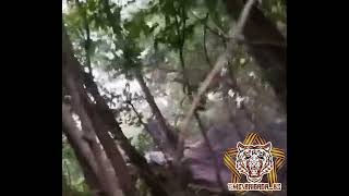 Russians using North Korean Type-63 107 mm rocket launcher. Sumy oblast